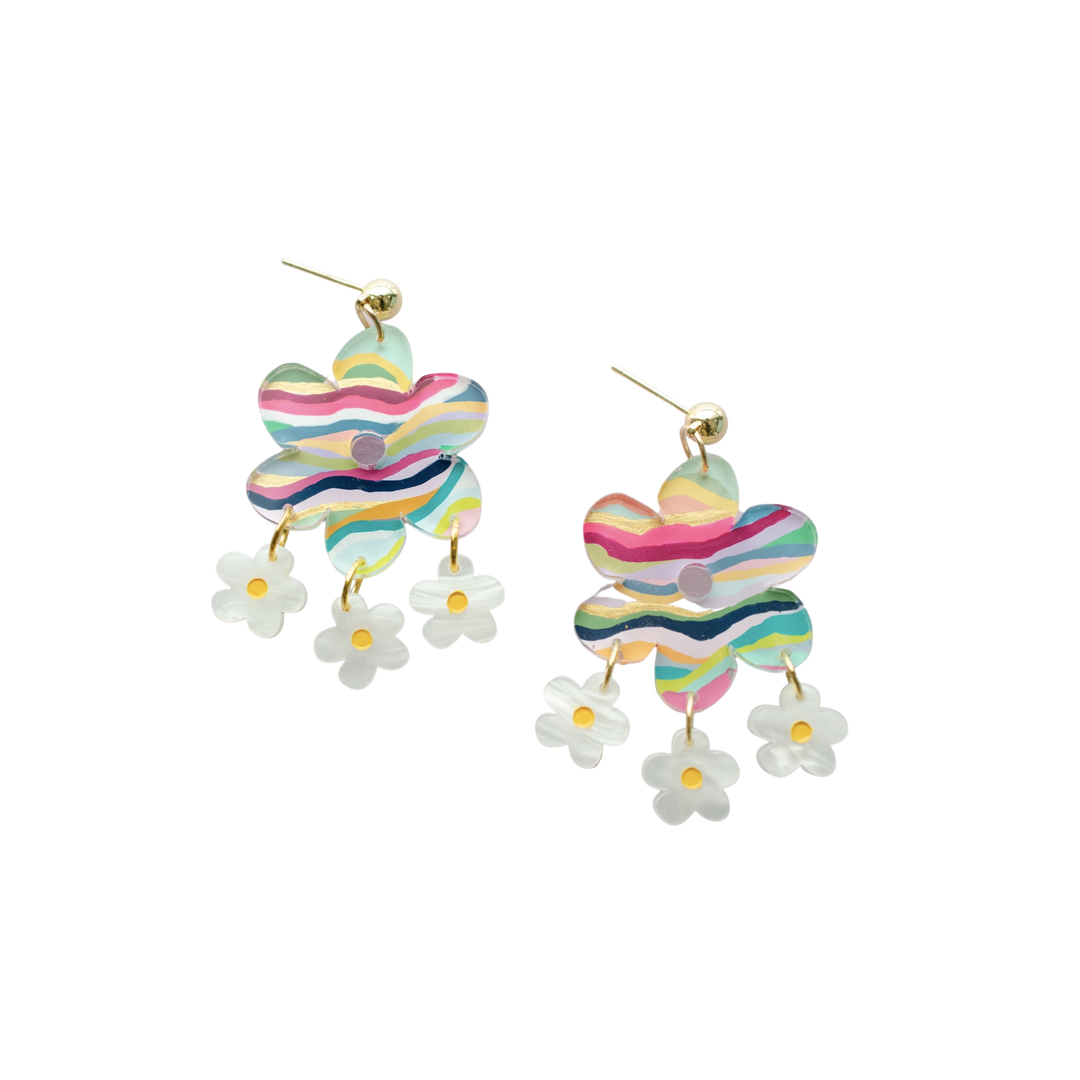 Groovy Flower Earrings