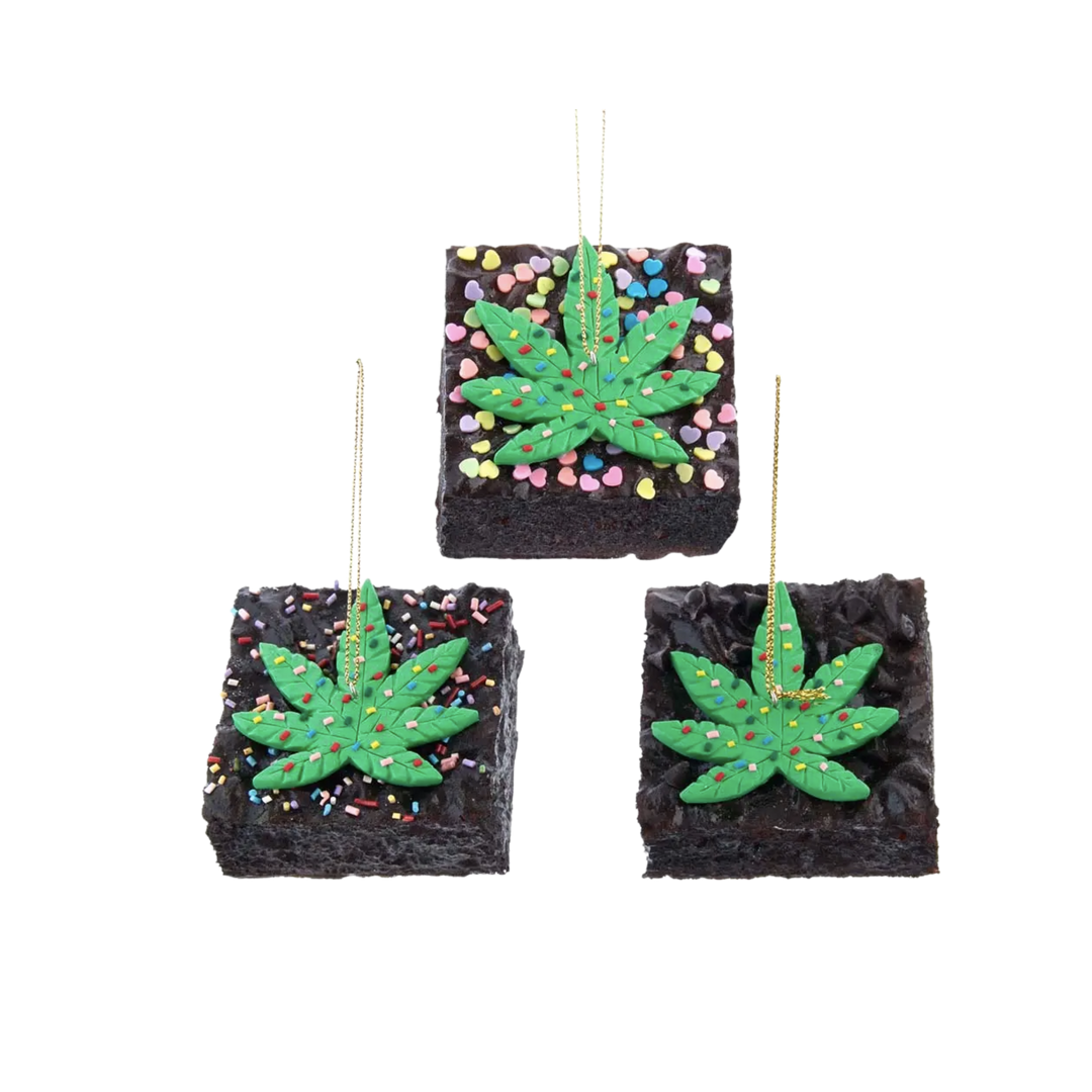 Brownie with Sprinkles Ornament