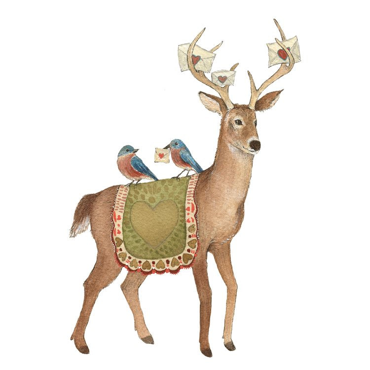 Lovely Messenger Art Print