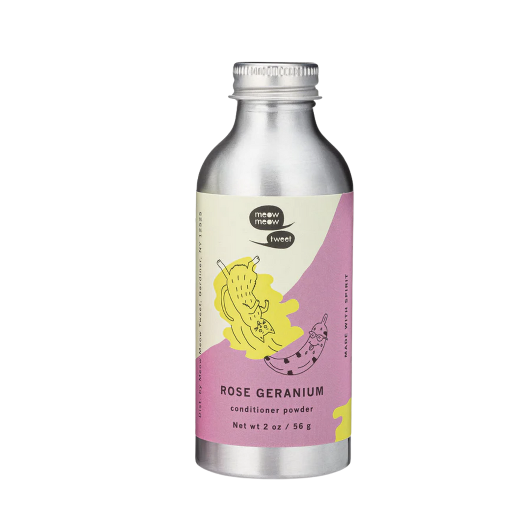 Rose Geranium Conditioner Powder
