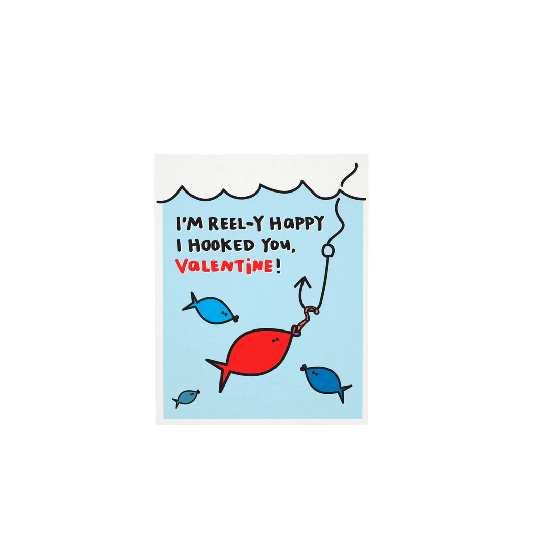I'm Reel-y Hooked on You Card