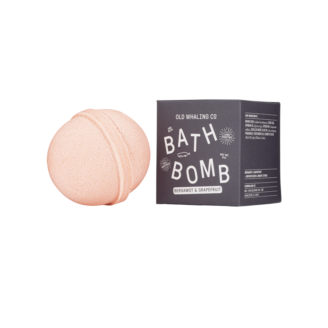 Bergamot + Grapefruit Bath Bomb