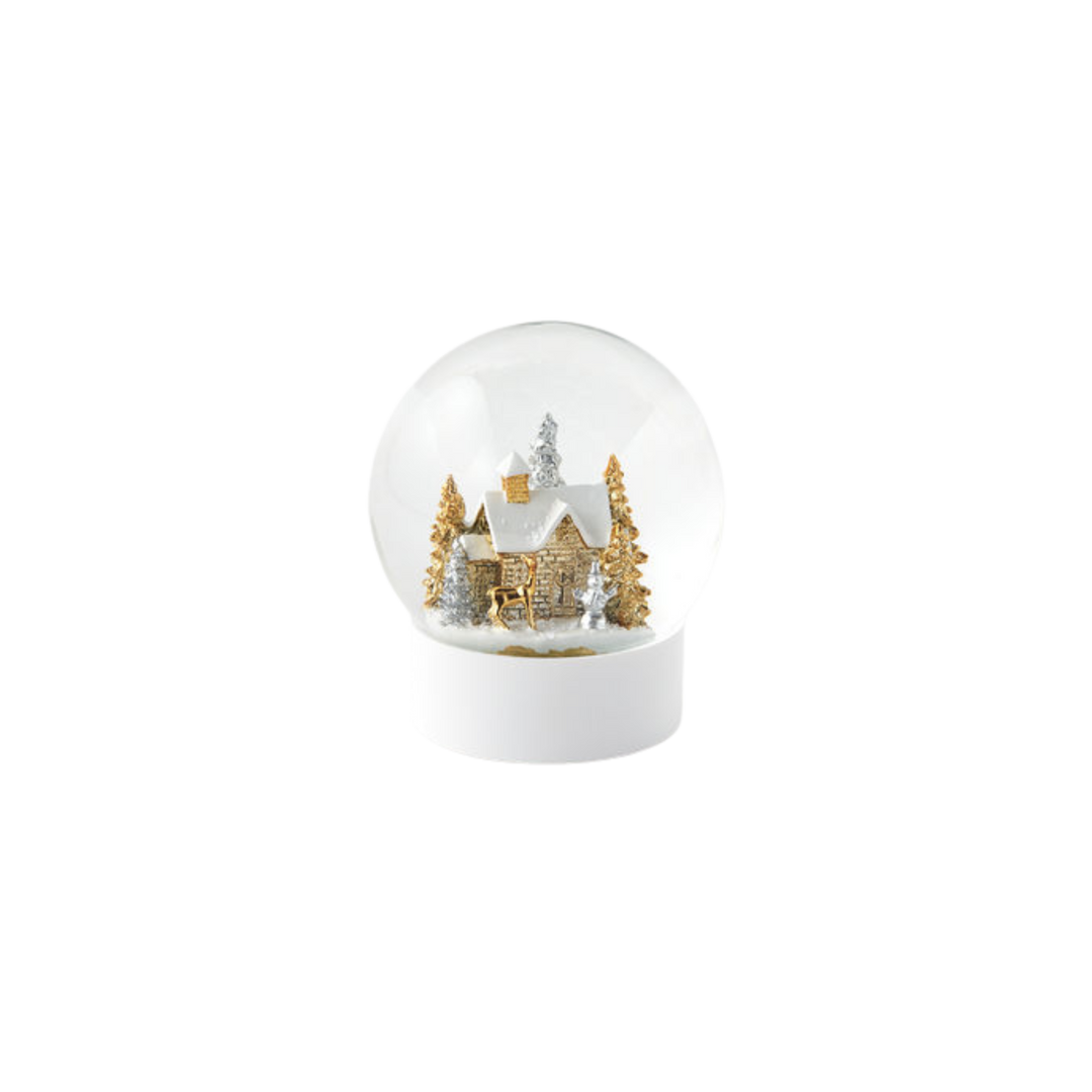 House Water Snow Globe