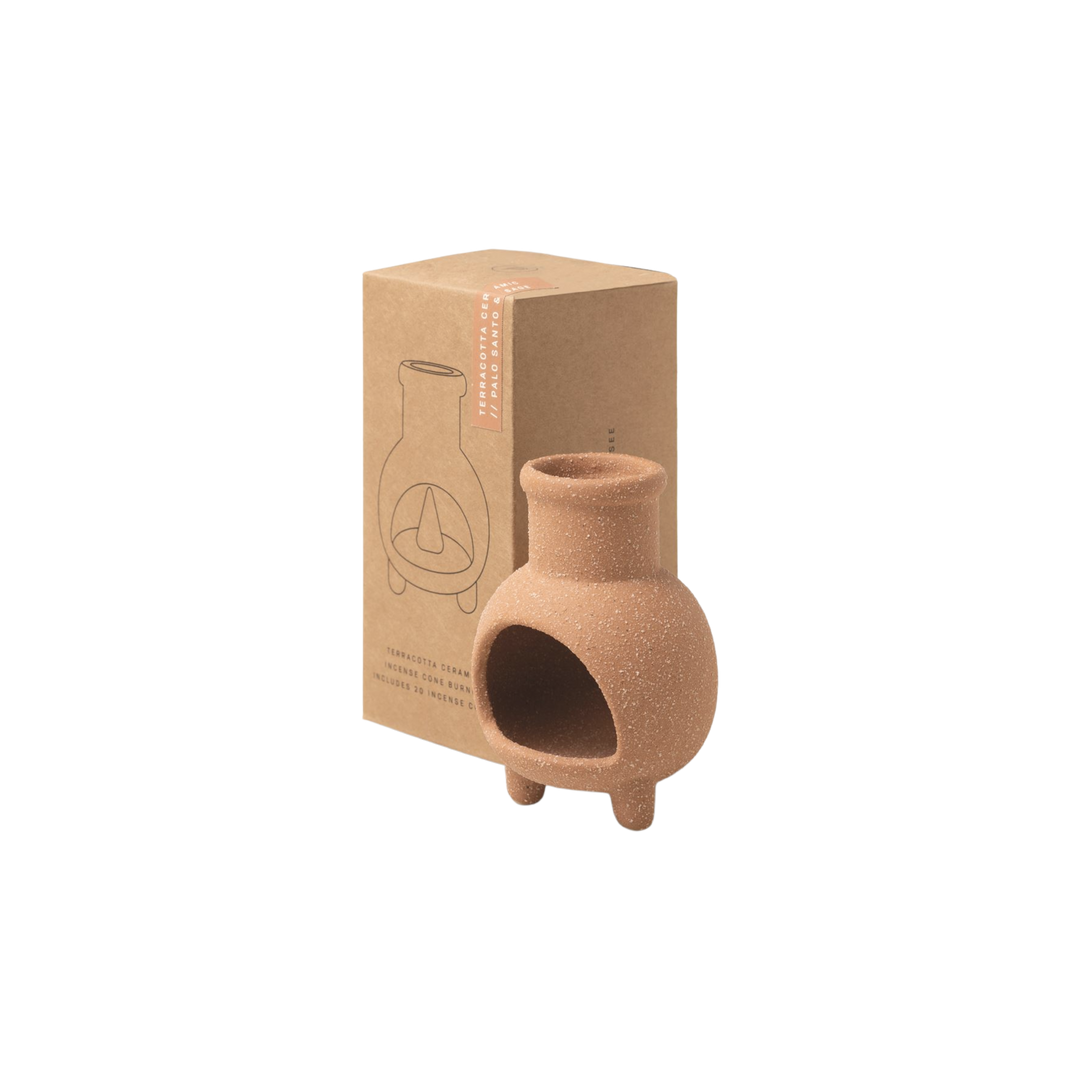 Chiminea Incense Cone Holder