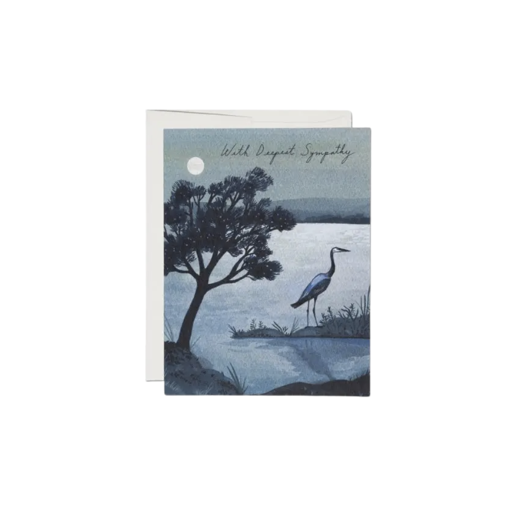 Blue Heron Card