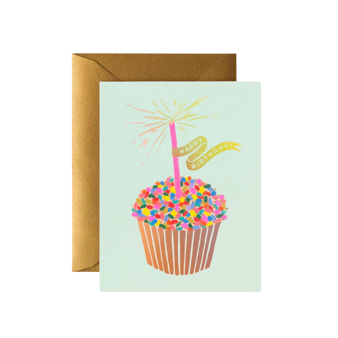 Cupcake Birthday Card