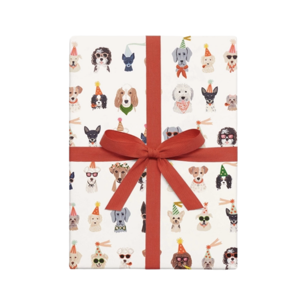 Party Pups Wrapping Sheets