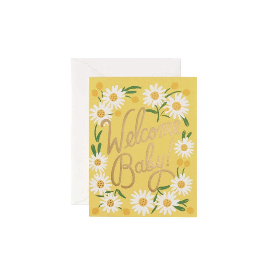 Daisy Baby Card