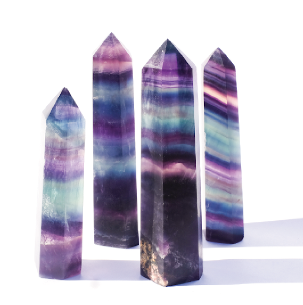 Fluorite Crystal Point