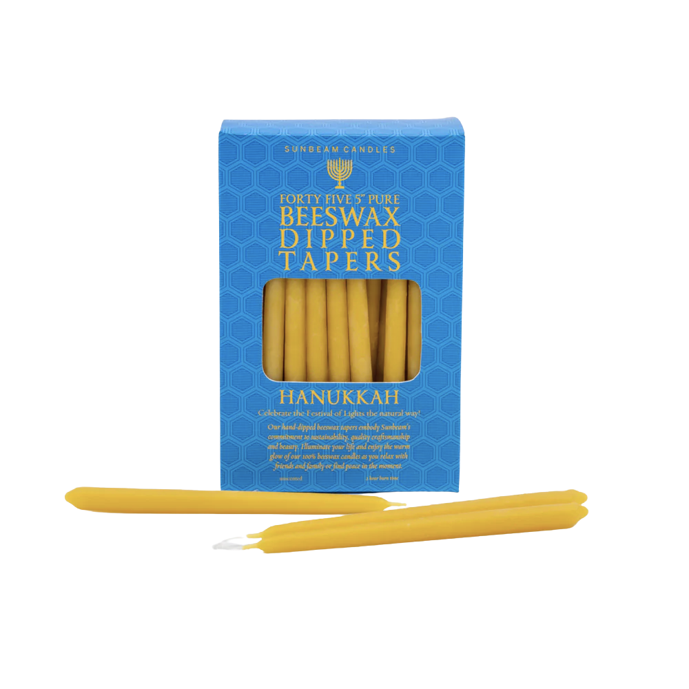 Beeswax Hanukkah Candles