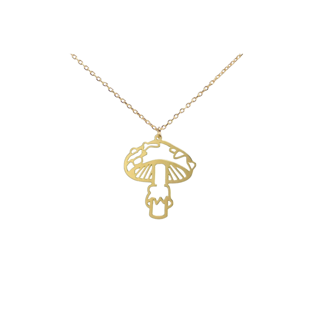 Mushroom Necklace