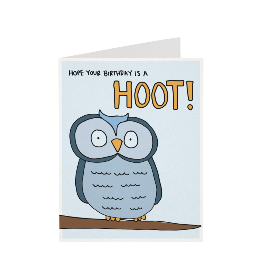 Hope Your Birthday is a Hoot! Greeting Card
