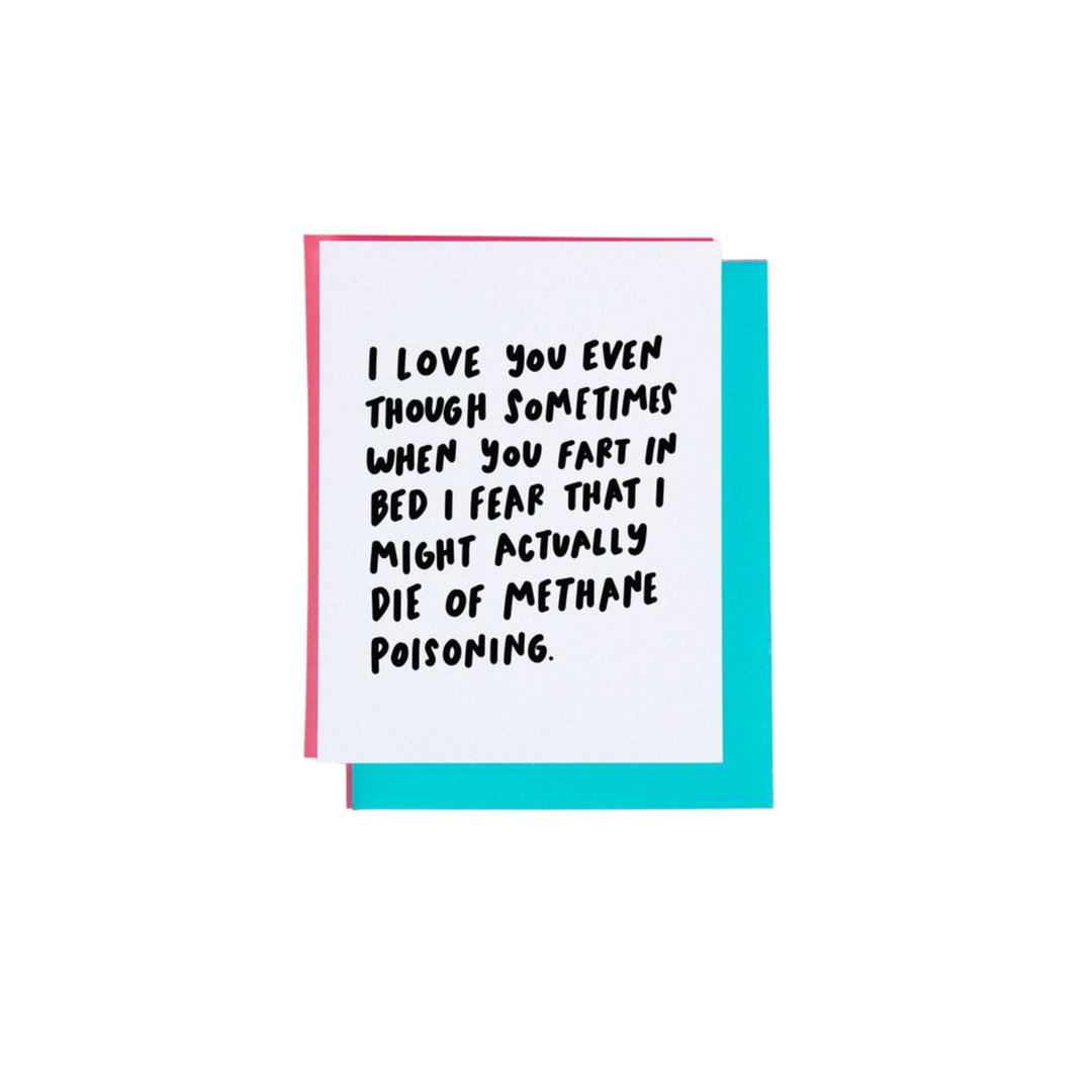 Methane Poisoning Card