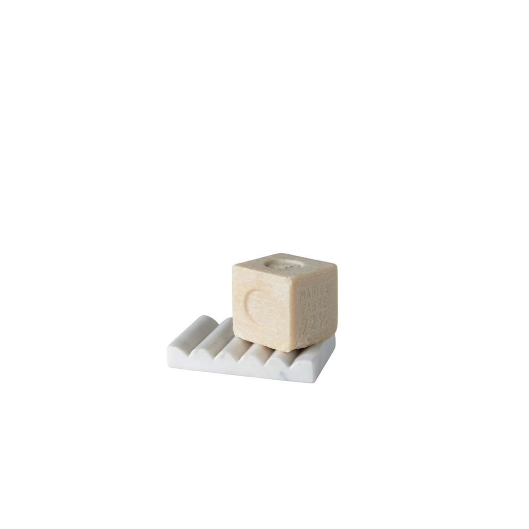 Carved Marble Soap Dish
