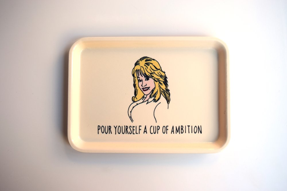 Dolly Parton Tray
