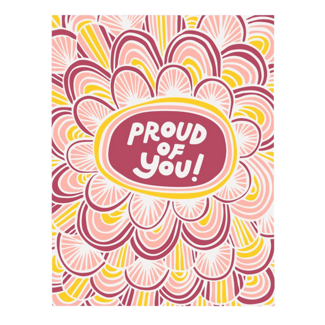 Proud of You! Greeting Card