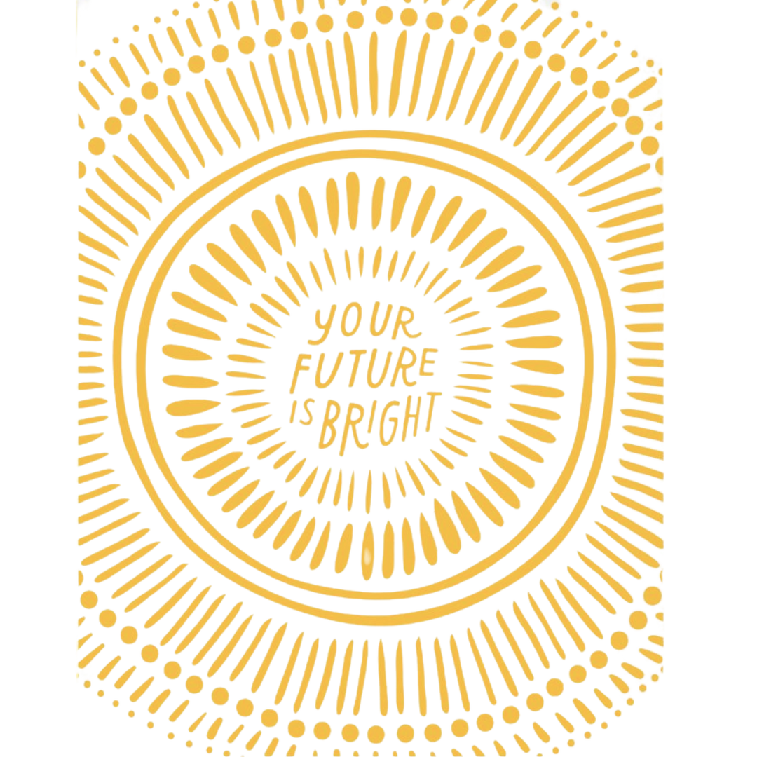 Bright Future Graduation Greeting Card