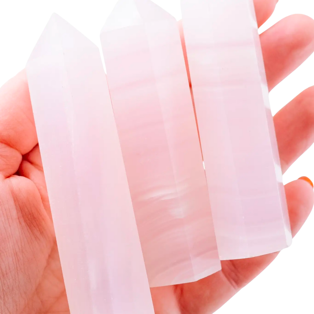 Pink Calcite Point