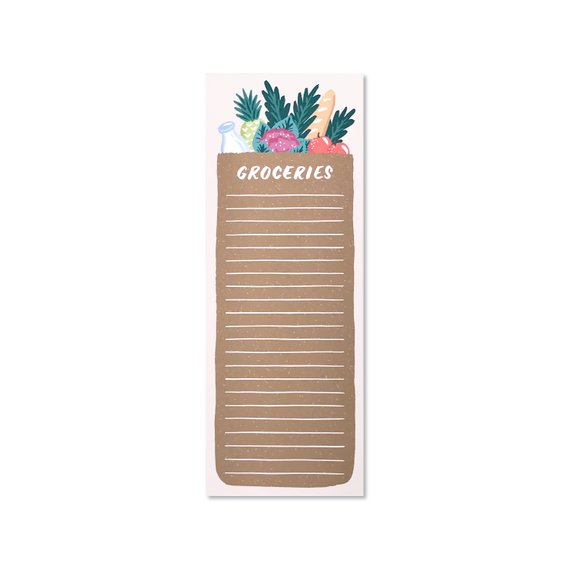 Grocery List Note Pad