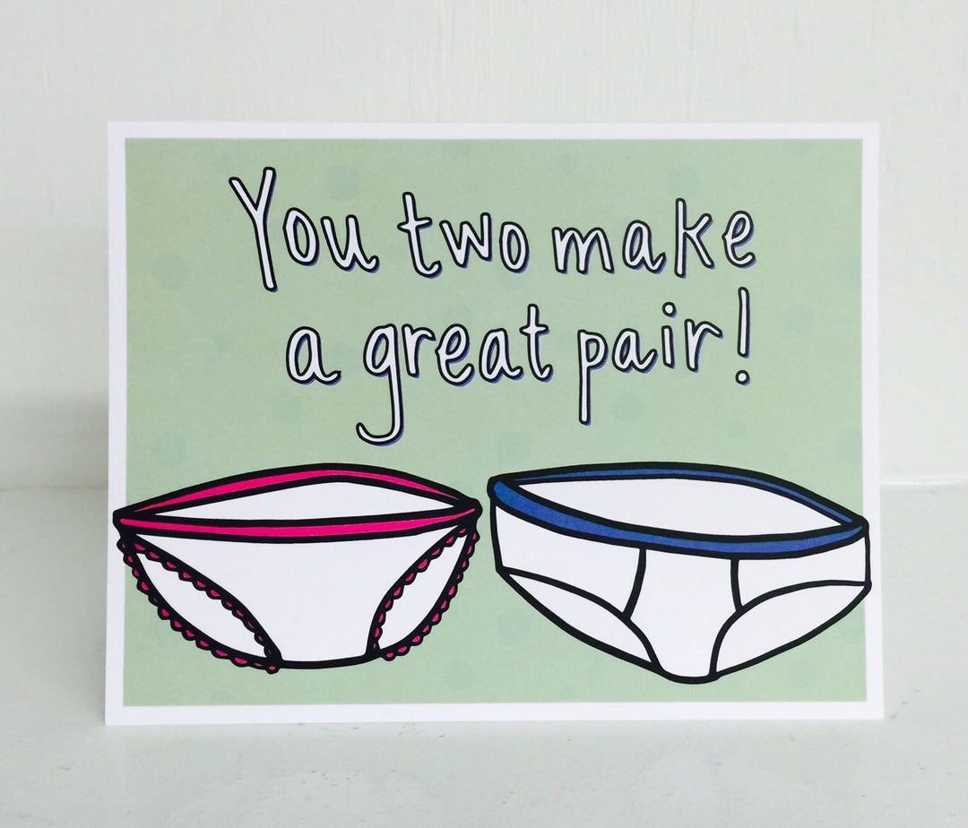 Great Pair Greeting Card