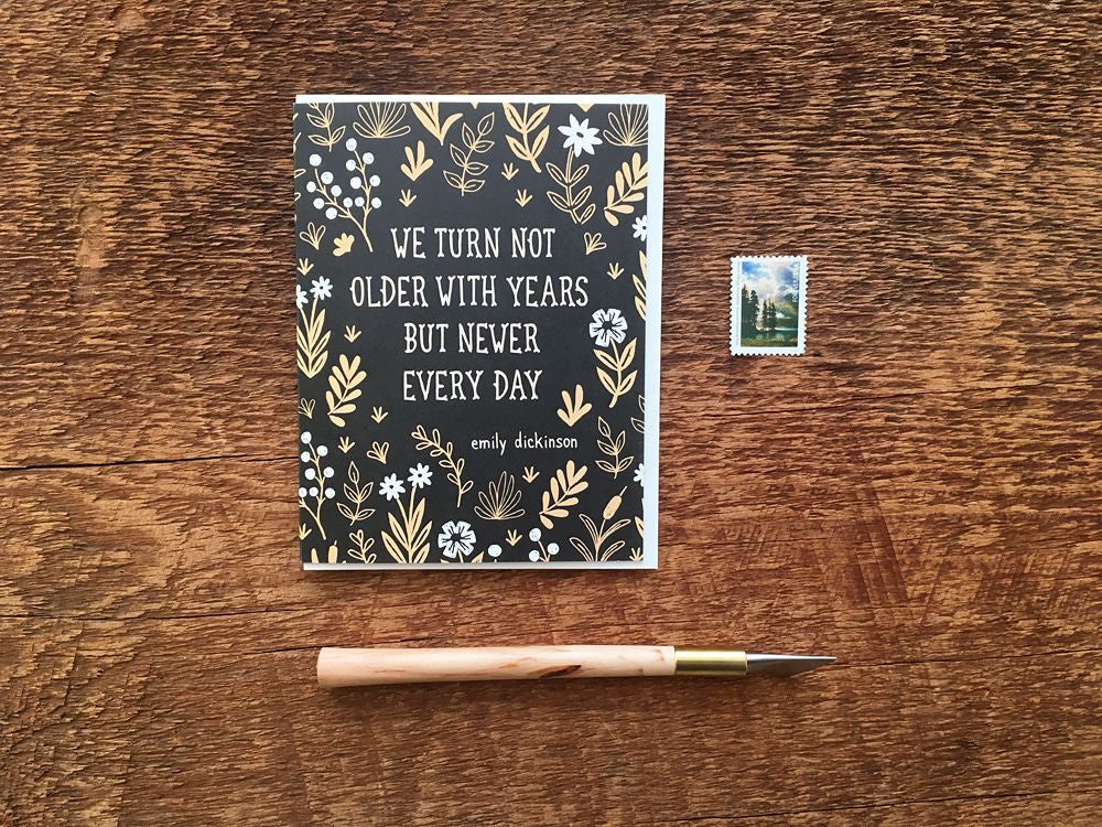 Dickinson Birthday Card