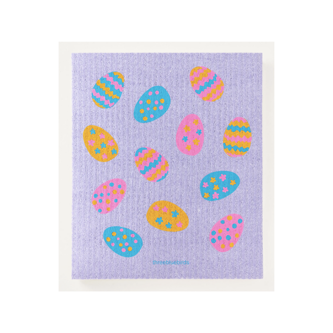 Easter Eggs Swedish Dishcloth