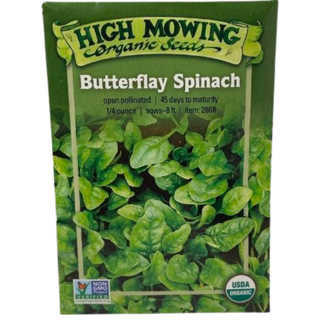 Butterflay Spinach: 1/4 OZ