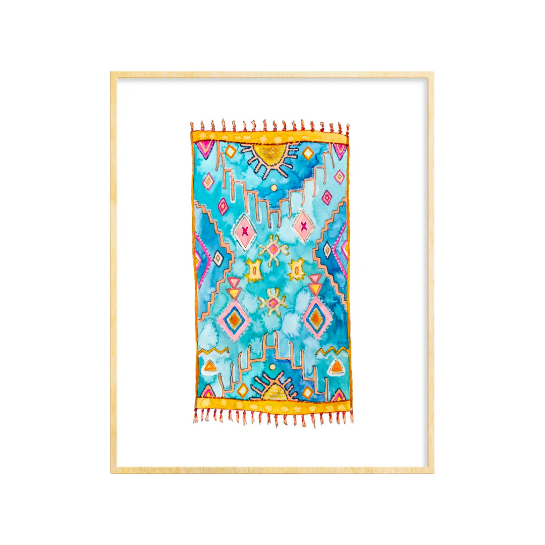 Rug #17 Art Print 8x10