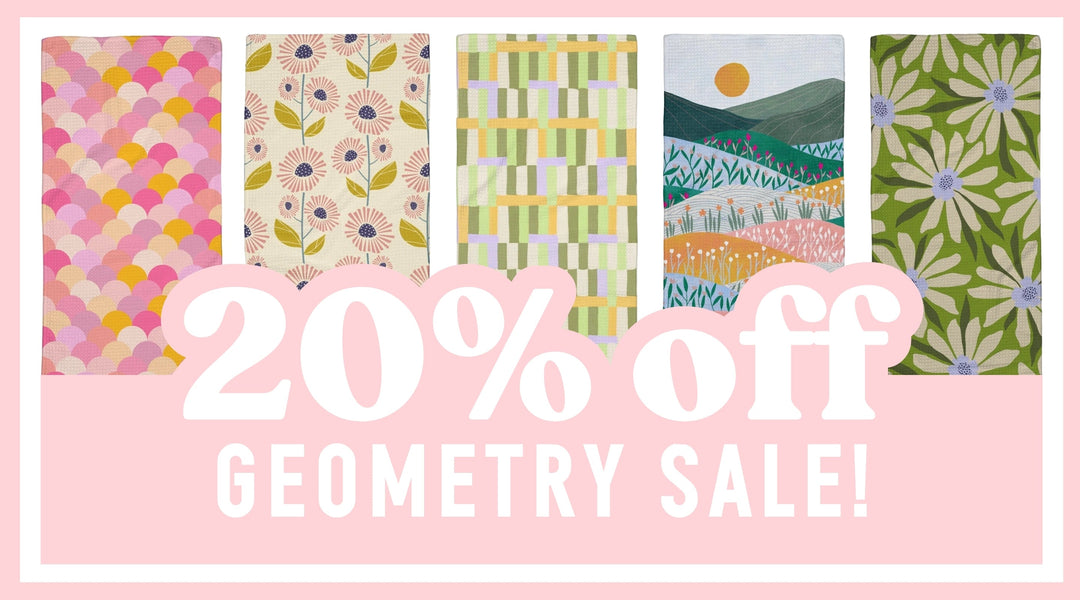 Geometry Tea Towels