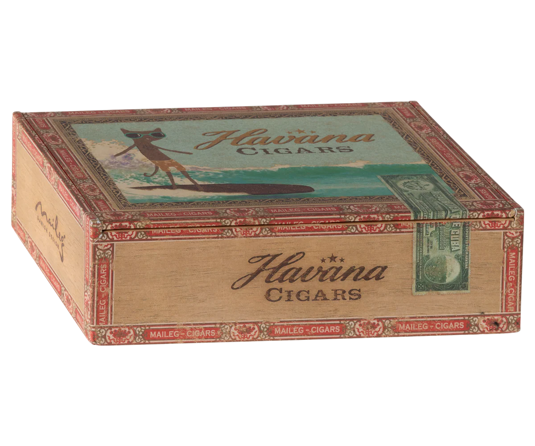 Mom & Dad Mice (In Cigar Box)