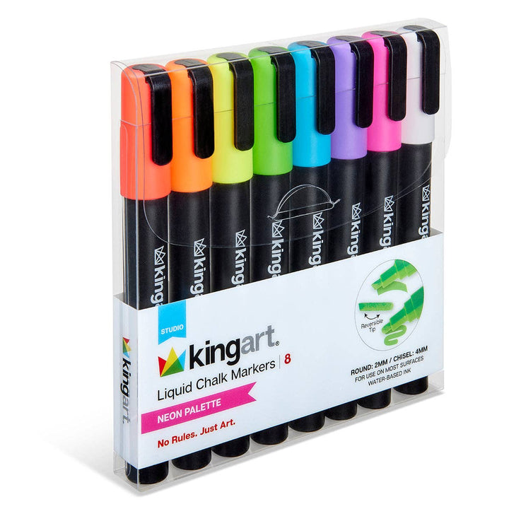 Liquid Chalk Markers 8 Neon Colors