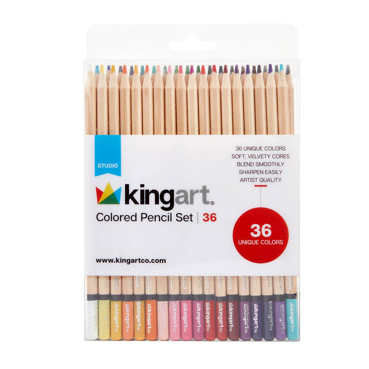 KINGART Colored Pencils — 36 Colors