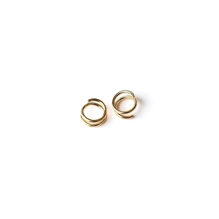 Large Twist Earrings