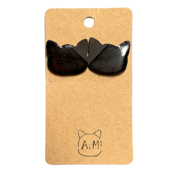 Ceramic Kitty Studs - Assorted