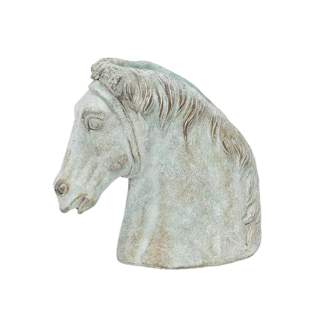 Horse Head Planter - actual shipping cost invoiced separately for this heavy item