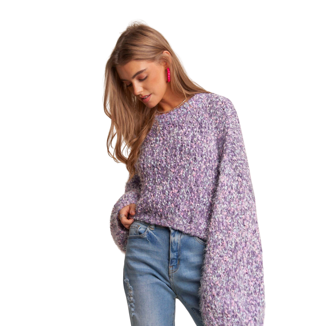 Multicolor Sweater Top