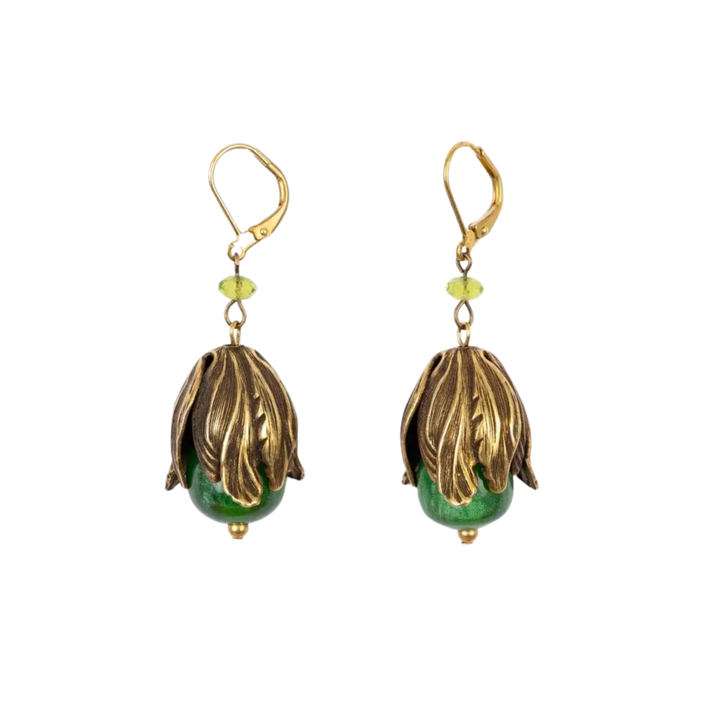 Vintage Tulip Earrings