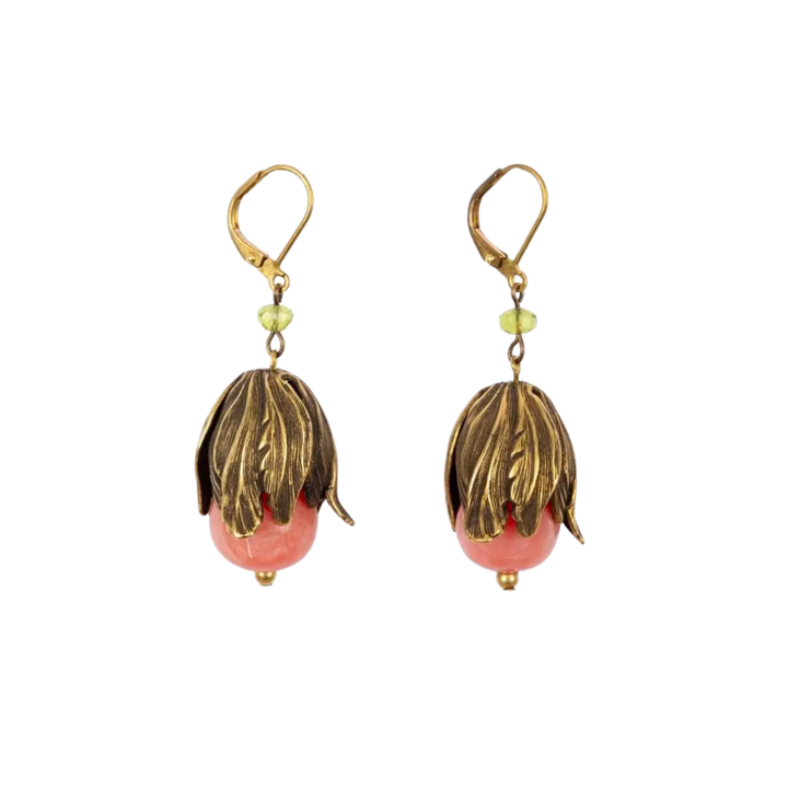 Vintage Tulip Earrings