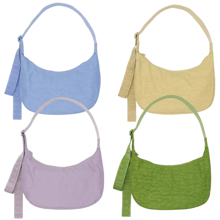 Medium Nylon Crescent Bag