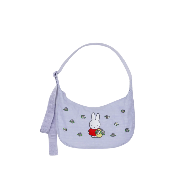 Medium Nylon Crescent Bag