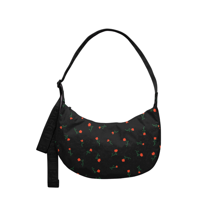 Medium Nylon Crescent Bag