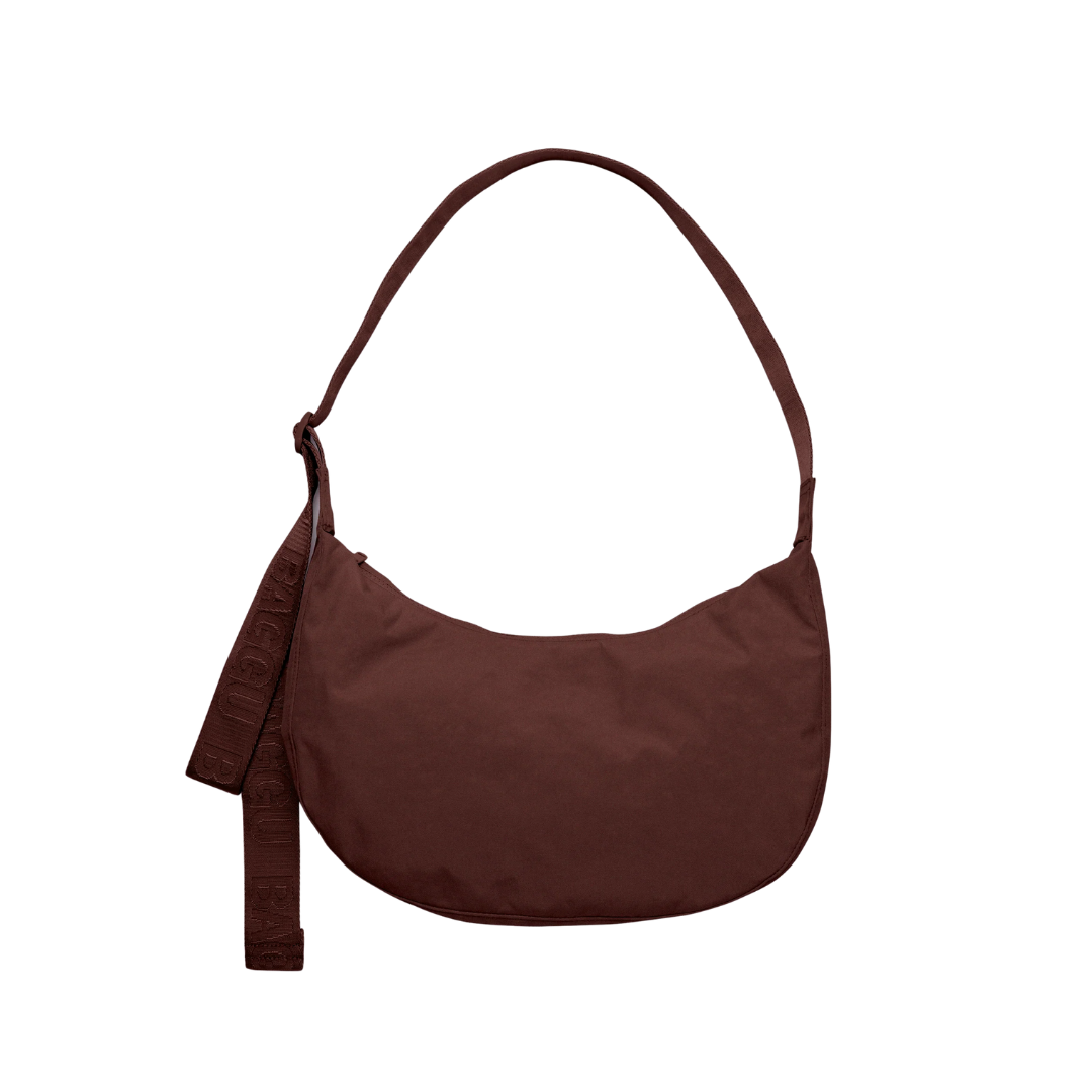 Medium Nylon Crescent Bag