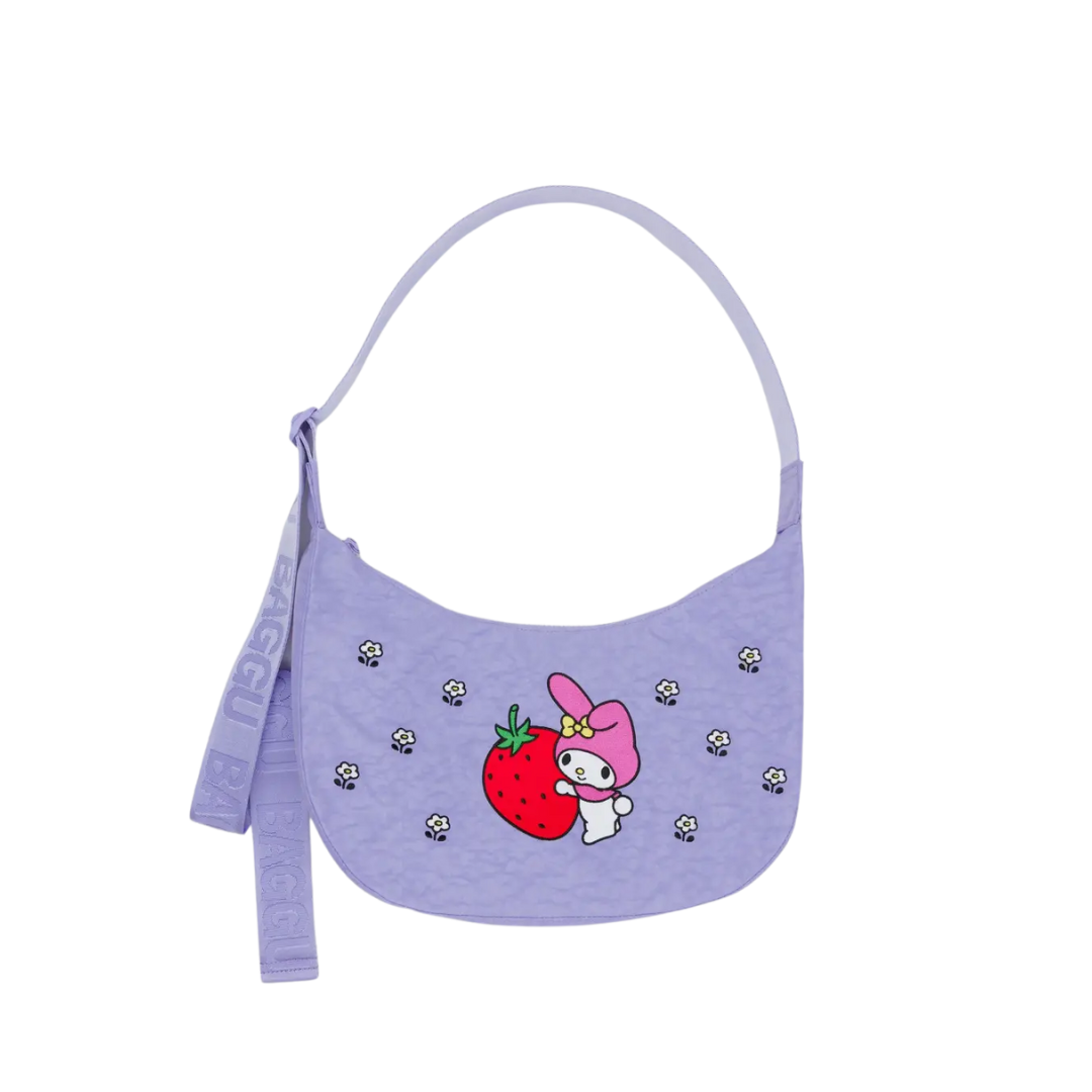 Medium Nylon Crescent Bag