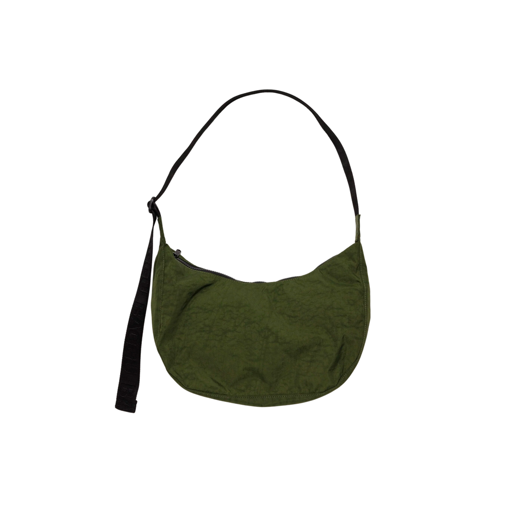 Medium Nylon Crescent Bag