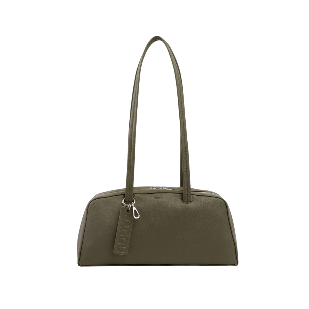 Recycled Leather Bowler Bag