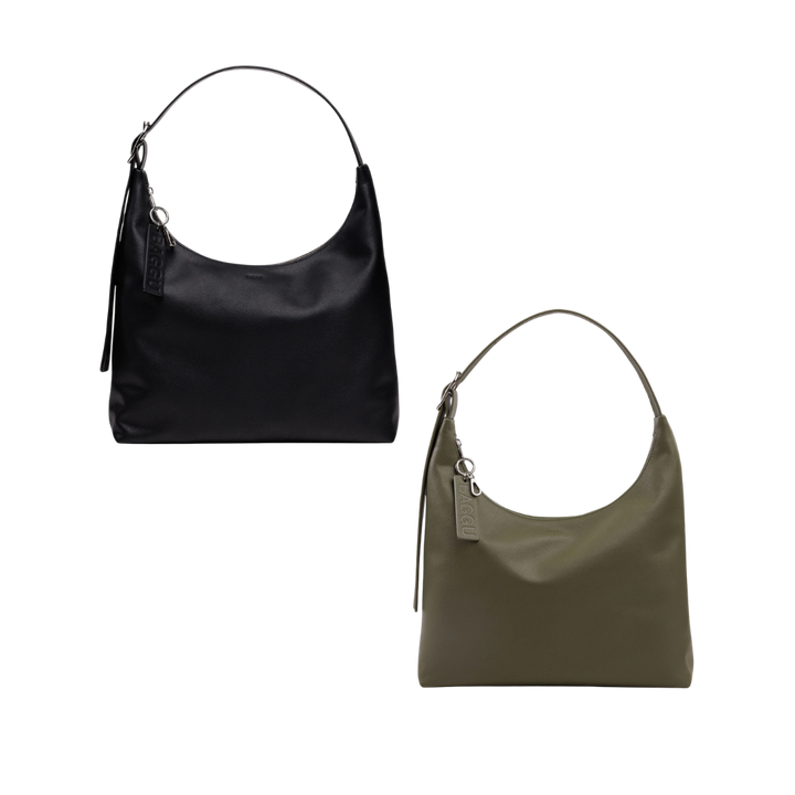Recycled Leather Shoulder Bag