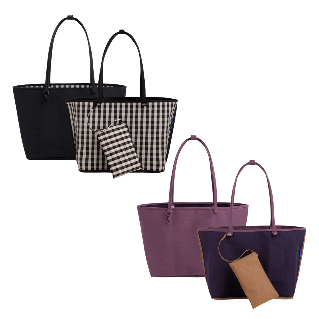 Large Nylon Reversible Tote