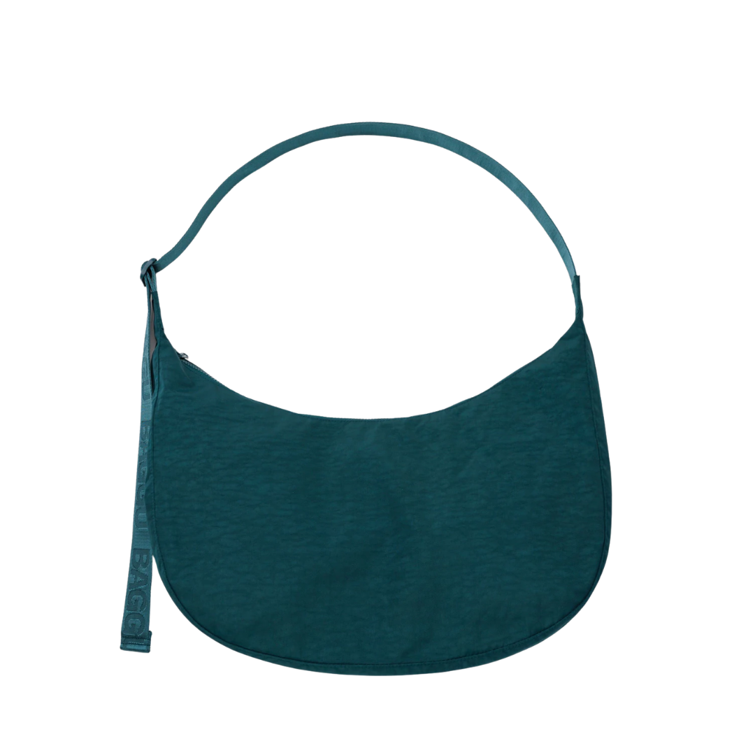 Large Nylon Crescent Bag