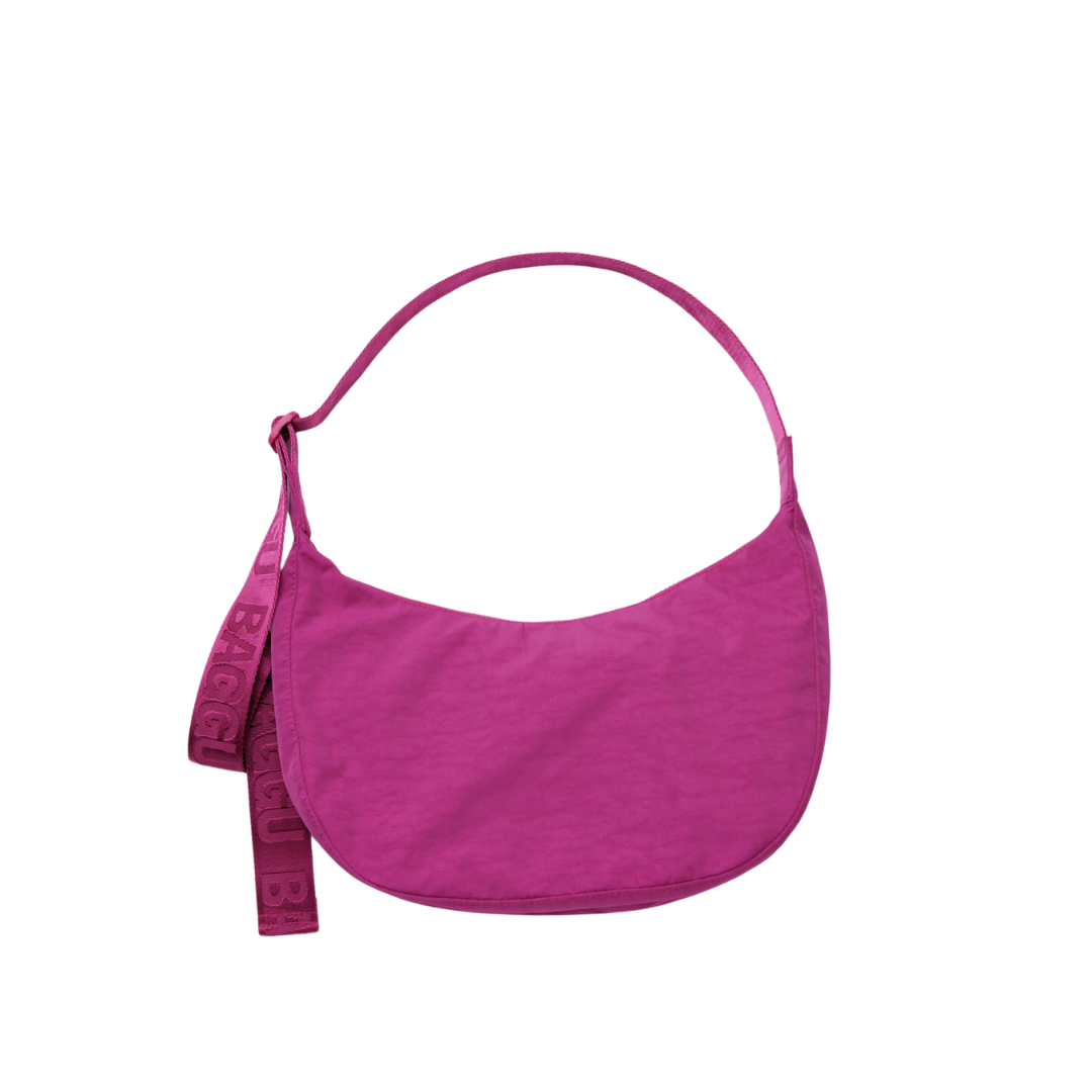 Medium Nylon Crescent Bag