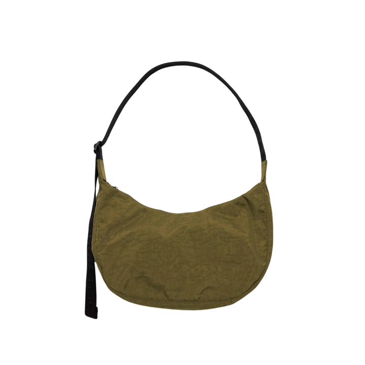 Medium Nylon Crescent Bag